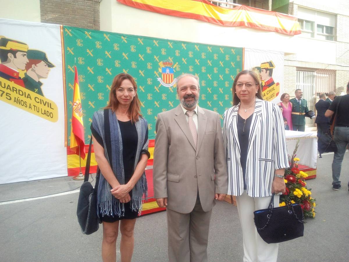 Amplia representación de VOX en la celebración de la Virgen del Pilar en la Comandancia de la Guardia Civil