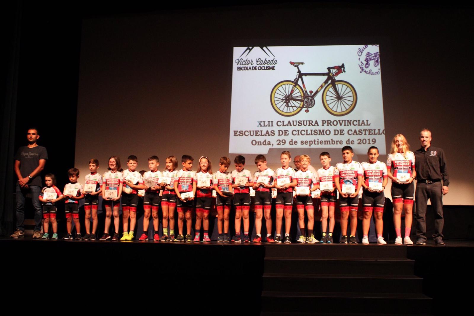 Clausura escuelas de ciclismo de Castellón 2019