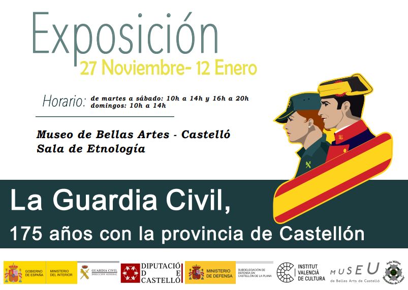 La Guardia Civil realiza una exposición con motivo del 175 Aniversario de la Fundación de la Guardia Civil