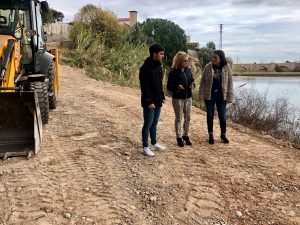 Almassora inicia la construcción del embarcadero de piraguas en Santa Quitèria