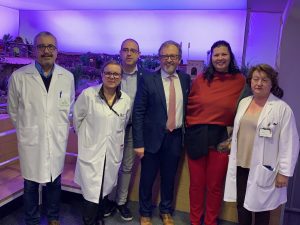 El presidente de la Diputación visita el tradicional belén del Consorcio Hospitalario Provincial de Castellón