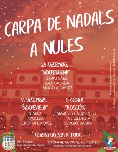 Nules contará un año más con carpa de navidades