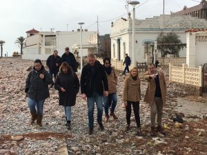 Los alcaldes reclaman ayudas de emergencia y un plan global de 20 millones para la costa de Castellón