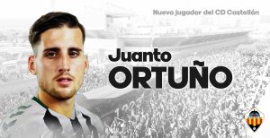 Juanto Ortuño, nuevo jugador del CD Castellón