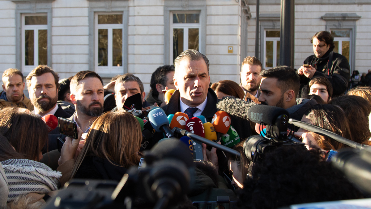 Javier Ortega Smith, Secretario General de VOX, visita Castellón