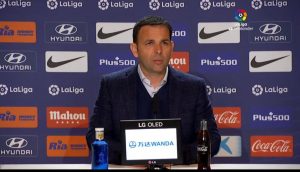 Calleja:»El partido se ha decidido por detalles»