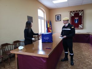 La UME realiza las labores de desinfección de Vall de Uxó