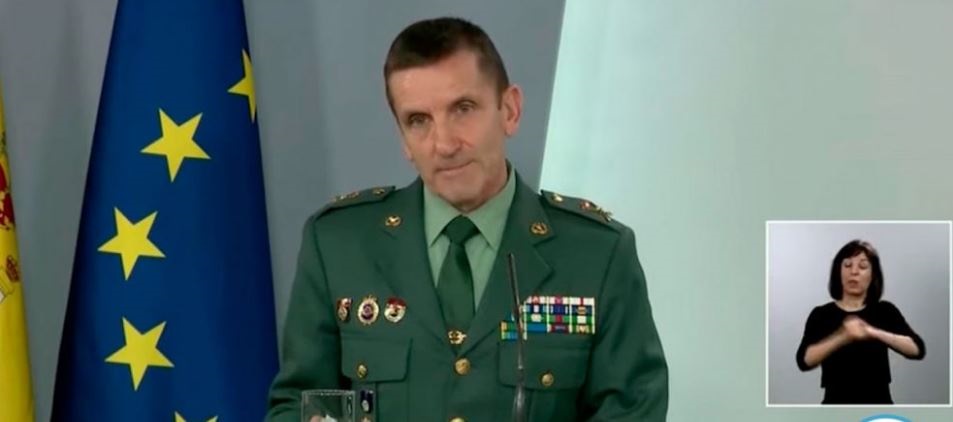 El número 2 de la Guardia Civil dice que tienen como meta «minimizar el clima contrario al Gobierno» en la red