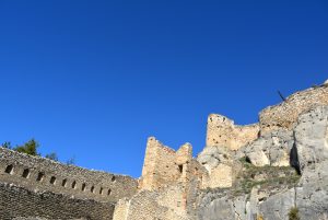 Retoman las obras de las torres de La Pardala y Sant Francesc en el Castillo de Morella