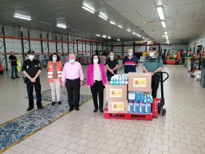 Donación del Gobierno de España a Cáritas y banco de alimentos de Castellón Donación del Gobierno de España a Cáritas y banco de alimentos de Castellón