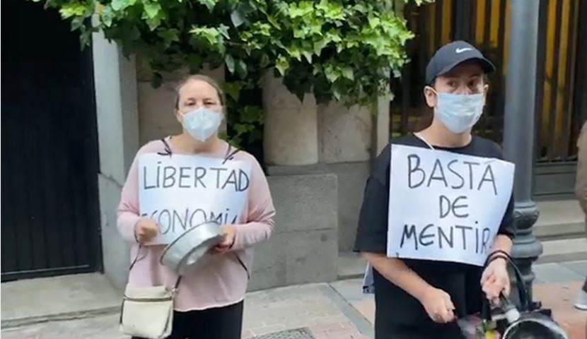 España ya no protesta desde los balcones: ahora se planta en la calle al grito de ¡¡¡“Sánchez dimisión”!!!