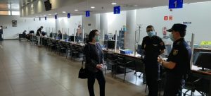 Visita de la Subdelegada del Gobierno  a la Comisaria Provincial de la Policía Nacional de Castellón