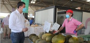 El Mercado del Lunes reabre con 60 puestos de alimentación