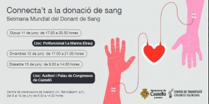 Juventud colabora en la donación de sangre y habilita el Auditorio y La Marina para extracciones