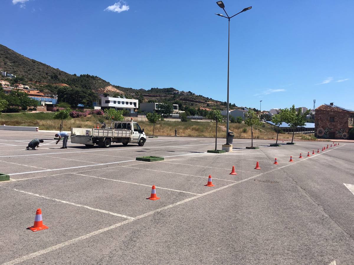 El Ayuntamiento de la Vall d’Uixó mejora el aparcamiento de Sant Josep de cara a la temporada turística