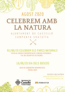 Celebrem amb la Natura celebra este sábado el Día de los Parques Naturales con una visita y concurso fotográfico al Desert de les Palmes