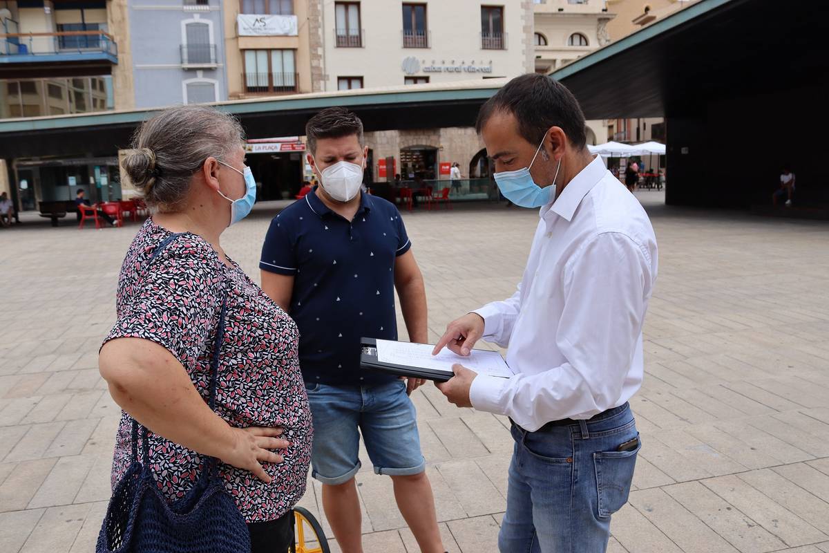 Economía trabaja en recuperar el mercado ambulante en el centro con todas las garantías sanitarias y de seguridad