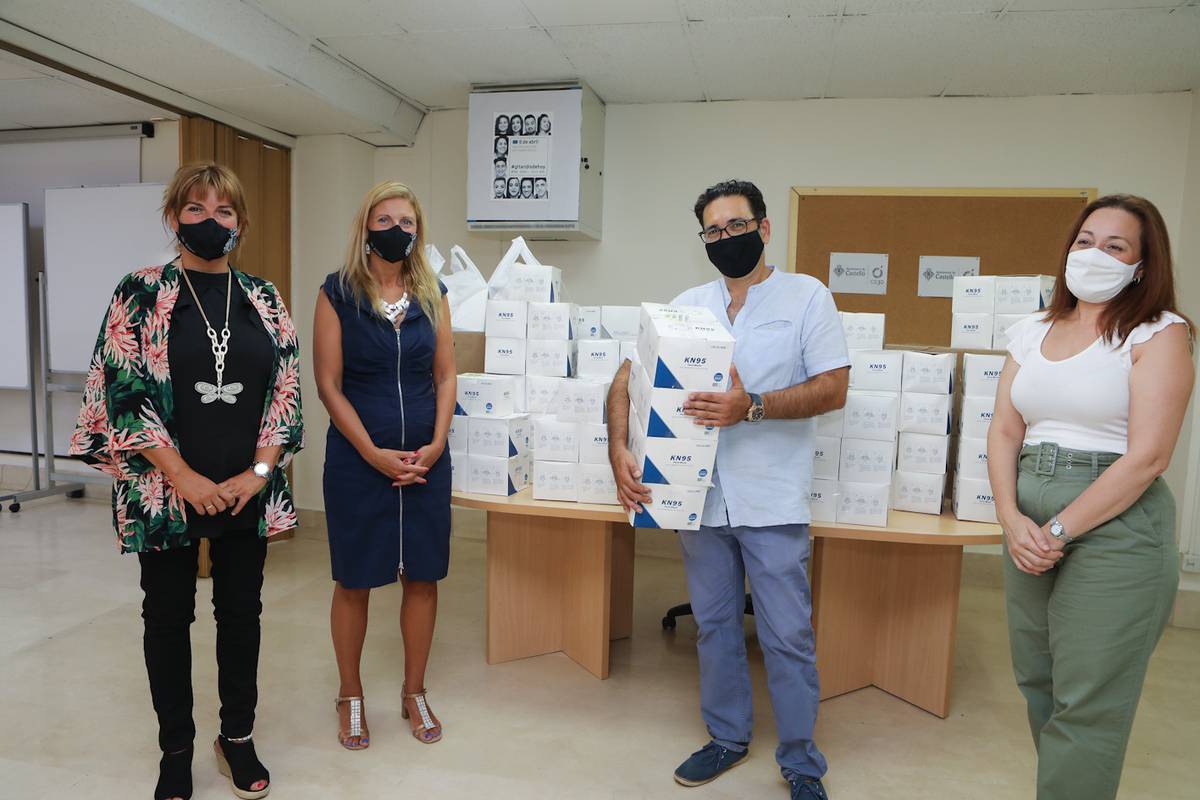 Castellón distribuye 15.000 mascarillas entre  entidades sociales para población vulnerable