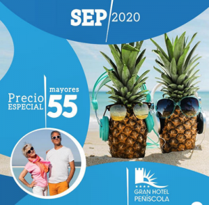 Especial «Mayores de 55 años» en Gran Hotel Peñíscola****