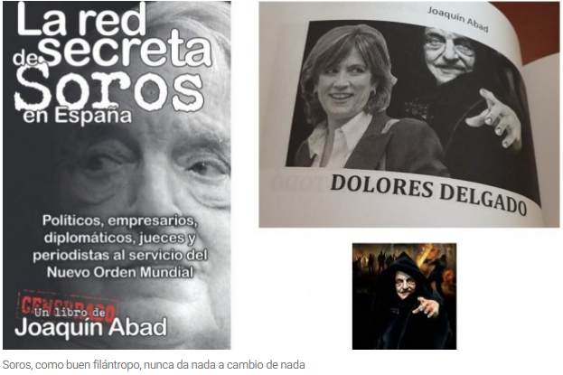 Una genialidad de libro: Joaquín Abad señala a los hombres de Soros en España