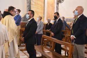 Misa de clausura del 50 aniversario de la parroquia de los Padres Franciscanos