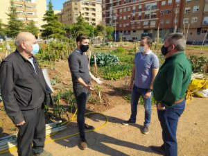 Castellón reubicará el huerto urbano del distrito sur de la calle Onda a una parcela de mayor superficie