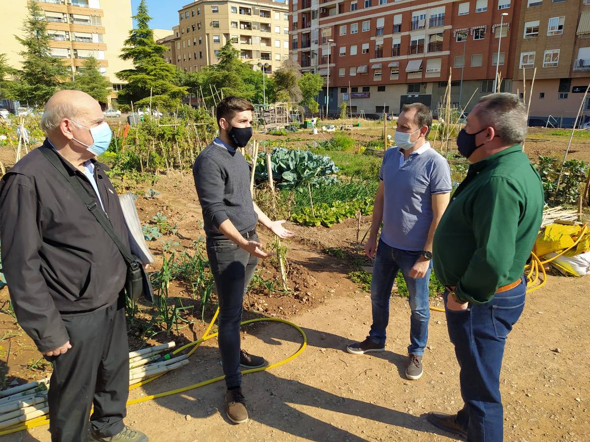 Castellón reubicará el huerto urbano del distrito sur de la calle Onda a una parcela de mayor superficie