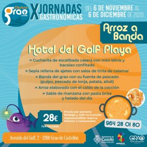 Hotel del Golf Playa se suma a las «Jornadas Gastronómicas del Grao»