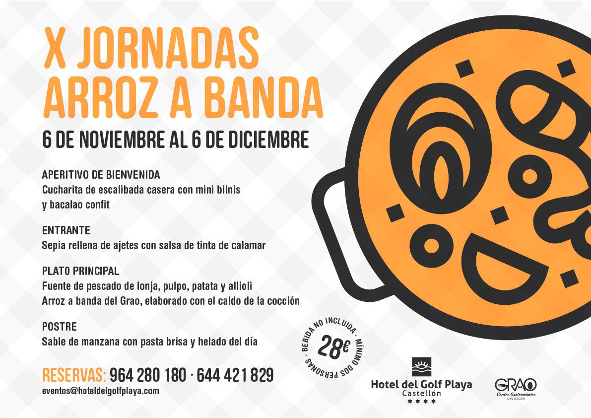 Ya están en marcha las X Jornadas Gastronómicas del Arroz a Banda del Grao…