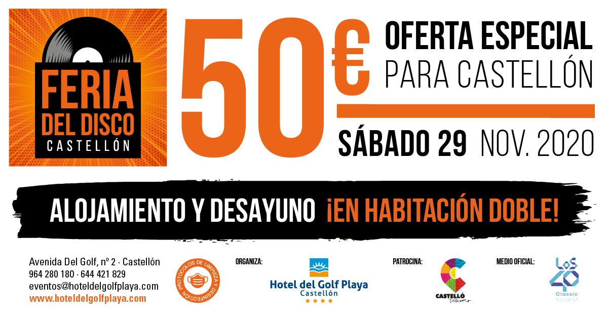 V Edición de la Feria del Disco de Castellón en Hotel del Golf Playa