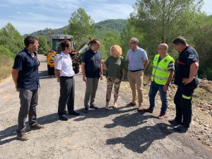 La Diputación de Castellón y la Generalitat Valenciana invertirán 600.000 euros para garantizar la seguridad en el vial que une Cabanes y Oropesa