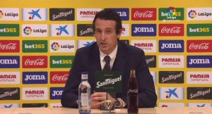 Unai Emery: «Es un empate agridulce»