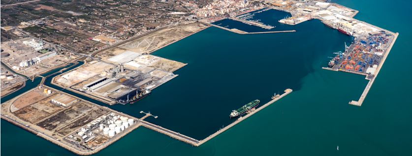 El puerto de Castellón movió 18,5 millones de toneladas en 2020, un 10,5% menos que el año anterior