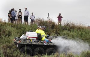 La Diputación de Castellón renueva el convenio con la Universitat de València para realizar estudios de control del mosquito en zonas urbanas de la provincia