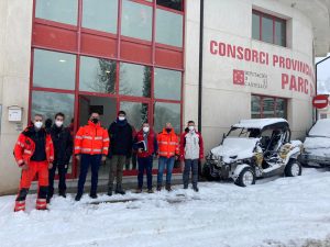 La Diputación coordina el dispositivo de emergencias para hacer frente a ‘Filomena’ con la colaboración de efectivos de la Generalitat