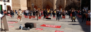 «Cacerolada» de los hosteleros en la Plaza Mayor