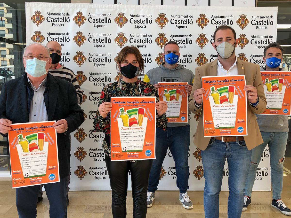 Castellón colabora con Gesdepro en una campaña de recogida para el Banco de Alimentos