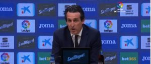 Unai Emery: “La victoria refrenda nuestro trabajo”