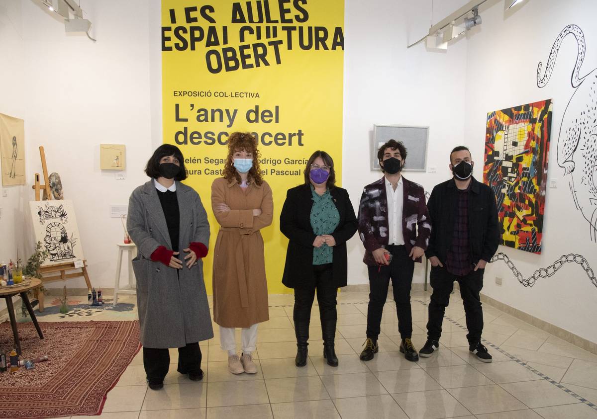 Ruth Sanz abre Les Aules al talento joven con el estreno del nuevo modelo de gestión del centro cultural de la Diputación