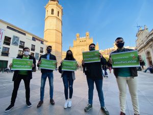 Los jóvenes de VOX Castellón reivindican el derecho a la vida