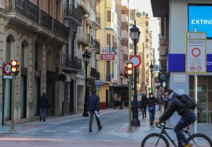 Castellón suspende el sistema de control de acceso al centro con cámaras y revoca las sanciones