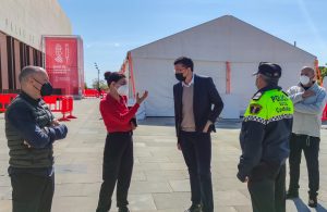 Castellón desplegará un dispositivo de seguridad y control de accesos para facilitar la vacunación