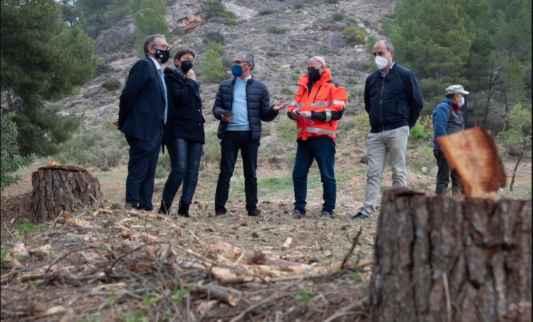 José Martí anuncia que la Diputación y la Generalitat avanzan en la profesionalización de las brigadas de mitigación de riesgos por incendios forestales