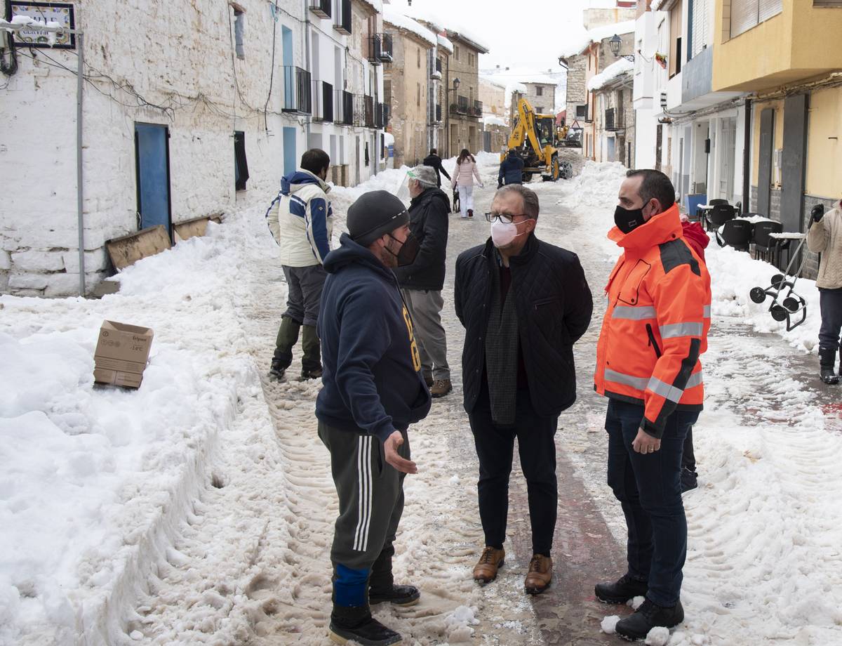 La Diputación aprobará mañana las bases para las ayudas a los municipios de la provincia afectados por la borrasca Filomena