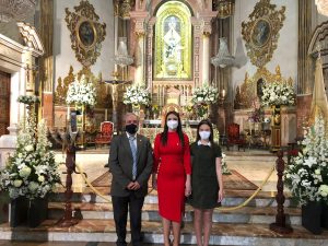 Luciano Ferrer asiste la I Ronda en Honor a la Virgen del Lledó