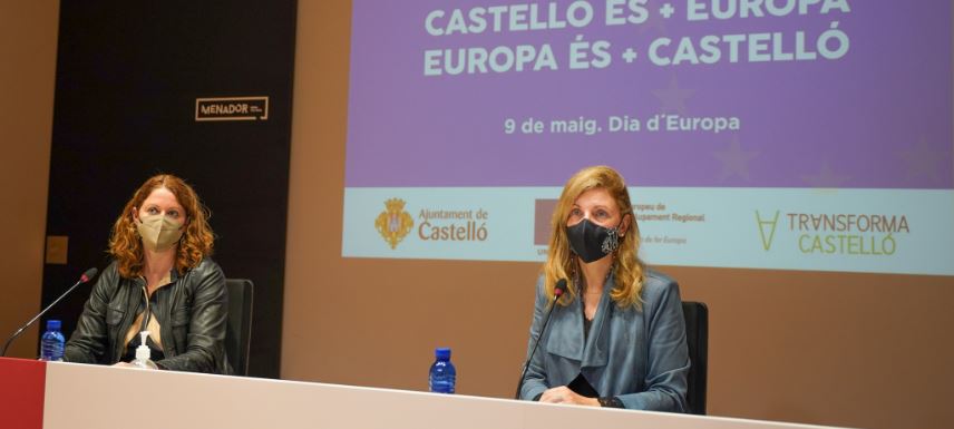 Castellón visibiliza en el Día de Europa su transformación tras captar 40 millones para proyectos sostenibles e innovadores