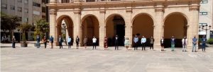 Minuto de silencio en el Ayuntamiento