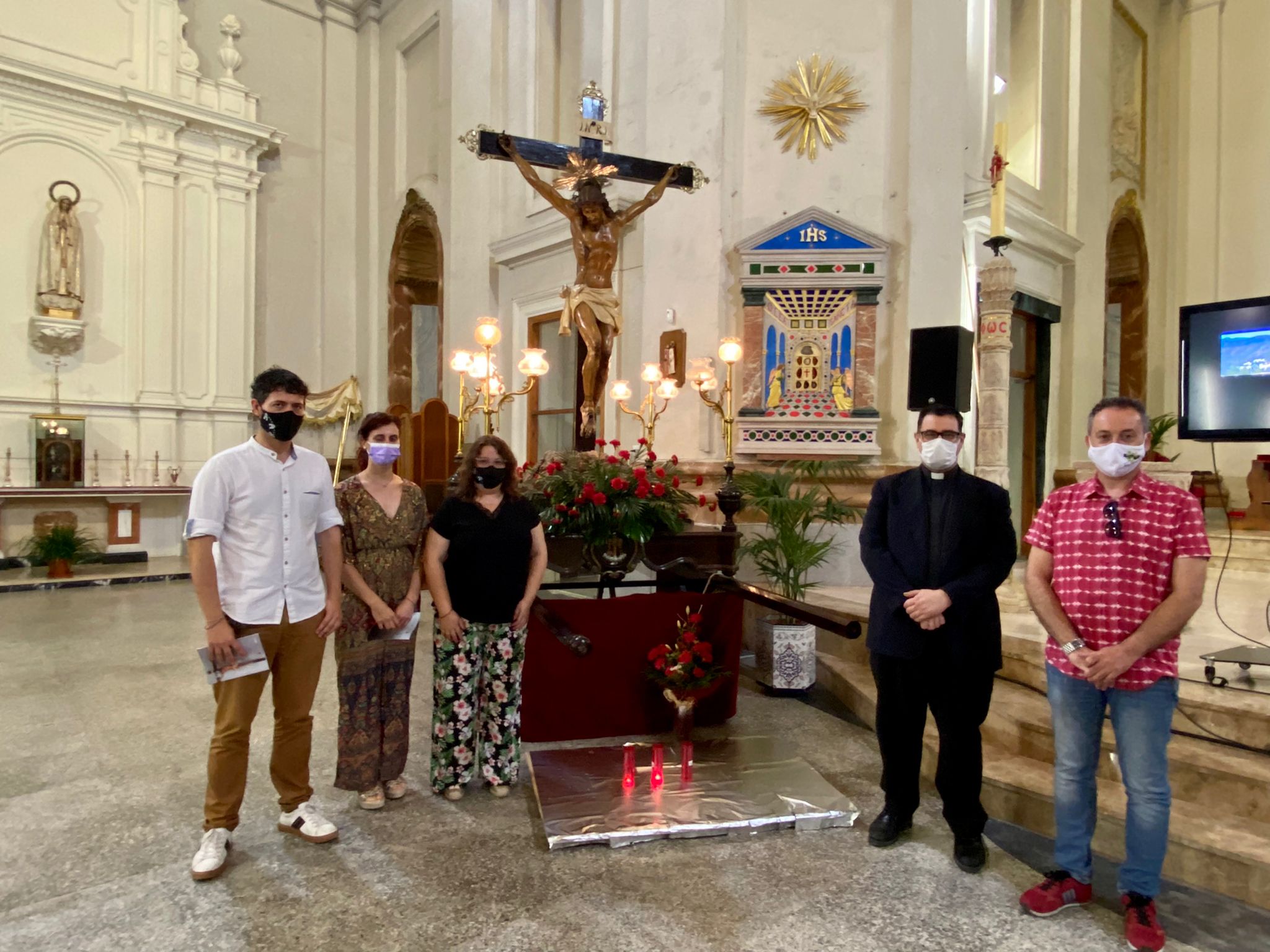 La Diputación de Castellón recupera el esplendor de la imagen del Cristo de la Piedad de Sot de Ferrer