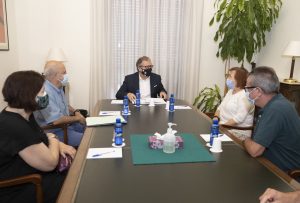 José Martí recoge la preocupación de los trabajadores del CICU de Castellón ante el proyecto de centralización del servicio en Valencia