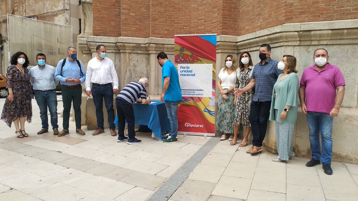 El PP defiende en Diputación la unidad de España frente al engaño de los indultos